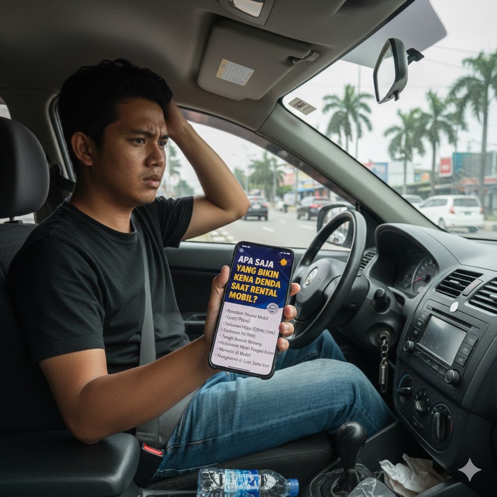 Apa Saja yang Bisa Membuatmu Kena Denda Saat Rental Mobil